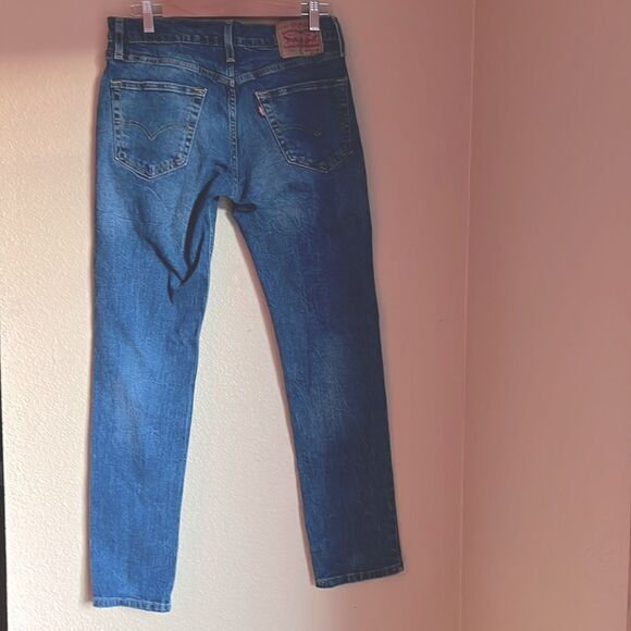 Levi’s 511 Jeans Medium wash with fading and whiskering 31 x 32 - Picture 2 of 12